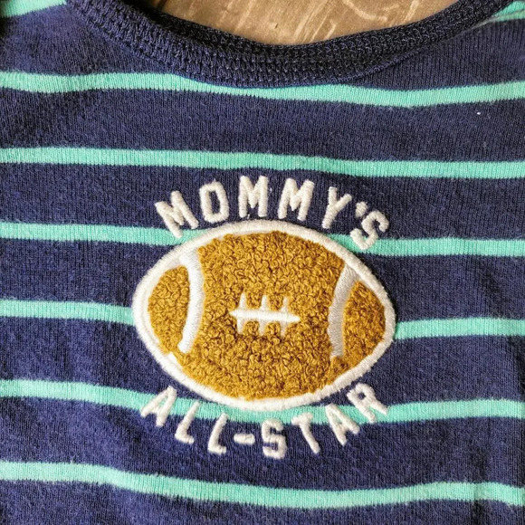 Carter's Baby Boy 6m 6 months Cotton Striped Bodysuit Bundle Orange Blue NWOT - Picture 10 of 12